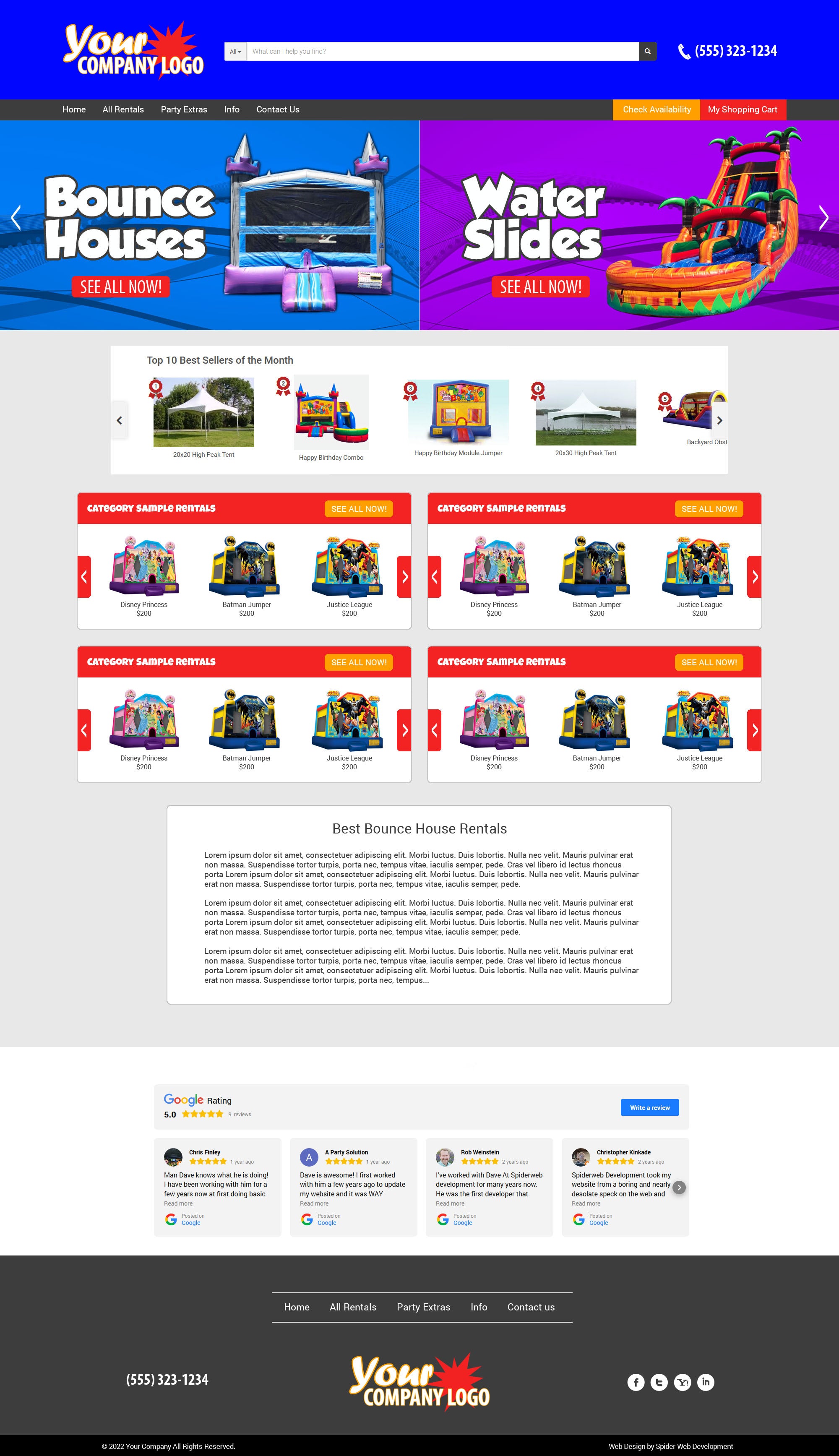 InflatableOffice Premium Template