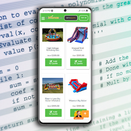 2 Column Category Mobile Display