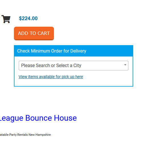 ERS Minimum Order App