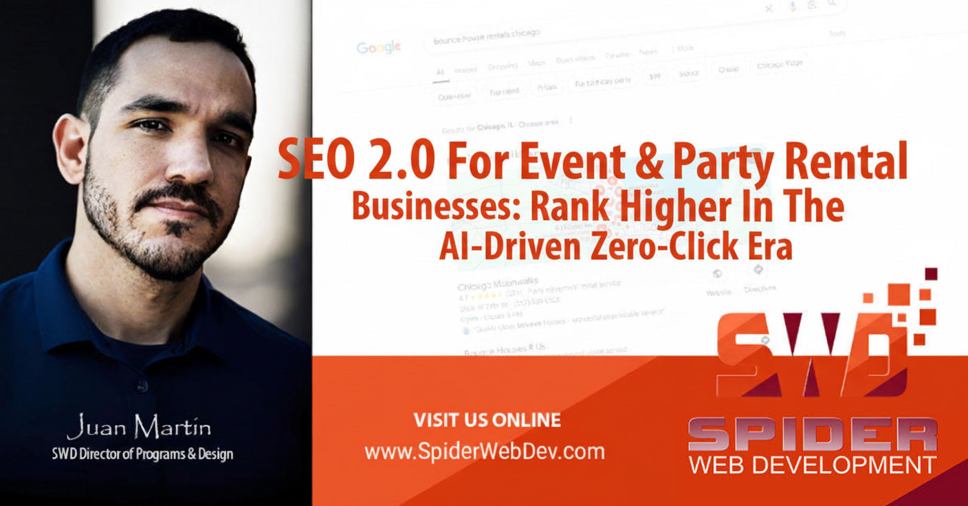 SEO 2.0 for Event & Party Rental Businesses: Rank Higher in the AI-Driven Zero-Click Era
