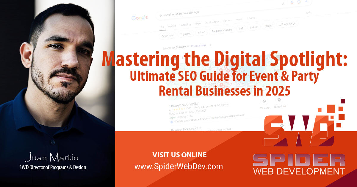 Ultimate SEO Guide for Event & Party Rental Businesses in 2025